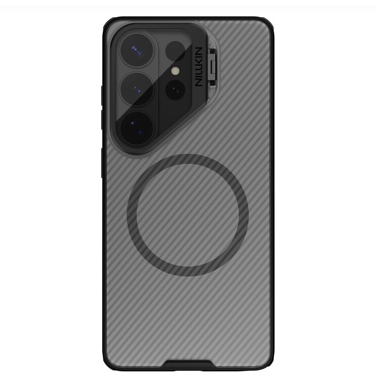 Защитный чехол NILLKIN CamShield Prop Magnetic для Samsung Galaxy S26 Ultra (S948) - Transparent Black: фото 3 из 17