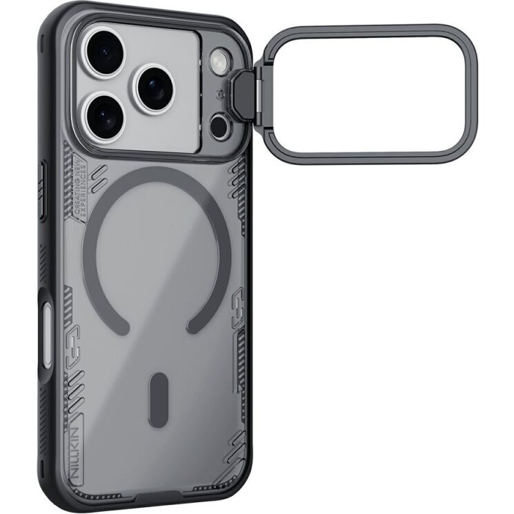 Захисний чохол NILLKIN Iceblade Prop Magnetic (Precise Cut-out) для iPhone 18 Pro / 17 Pro - Black (423621B) Захисний чохол NILLKIN Iceblade Prop Magnetic (Precise Cut-out) для iPhone 18 Pro / 17 Pro - Black: фото 1 з 19