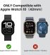 Захисний чохол Pitaka Air (FW) для Apple Watch 10 / 11 42 mm (AWB2404) - Black / Grey (371845BH). Фото 4 з 10