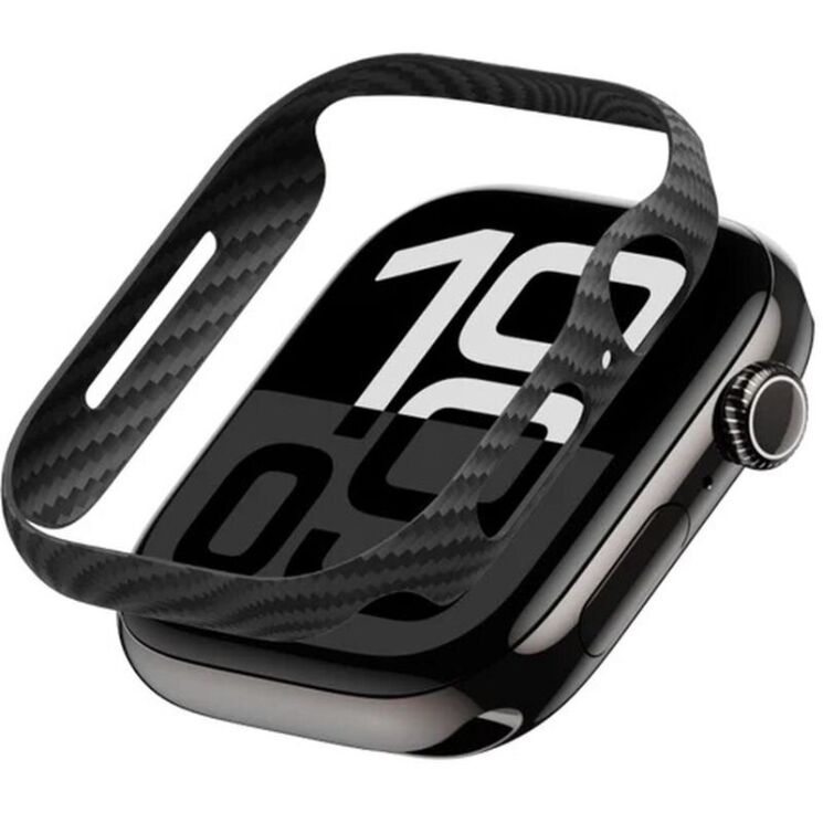 Захисний чохол Pitaka Air (FW) для Apple Watch 10 / 11 42 mm (AWB2404) - Black / Grey: фото 2 з 10