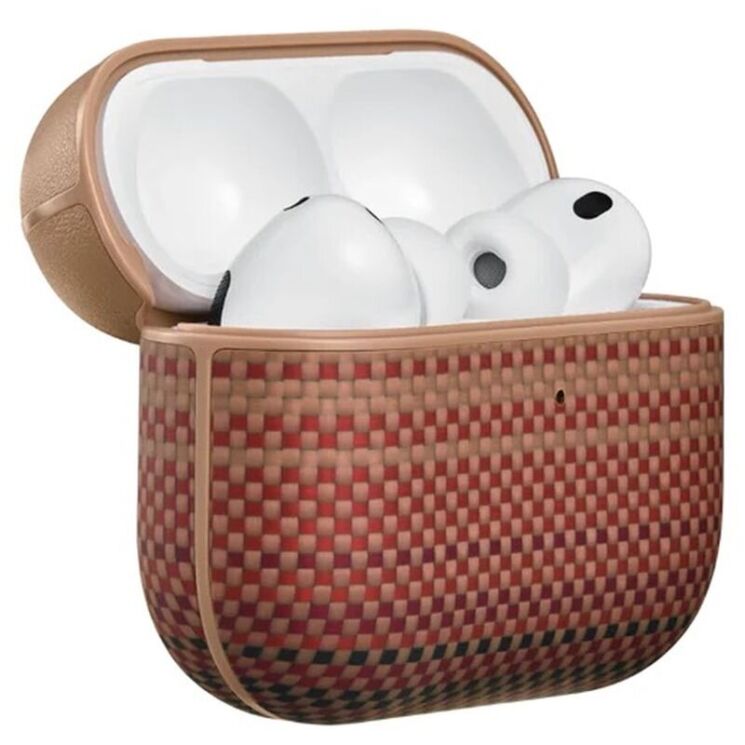 Защитный чехол Pitaka Aramid Fiber Case для AirPods Pro 3 (APM2502) - Sunset (390159O) Защитный чехол Pitaka Aramid Fiber Case для AirPods Pro 3 (APM2502) - Sunset: фото 2 из 7