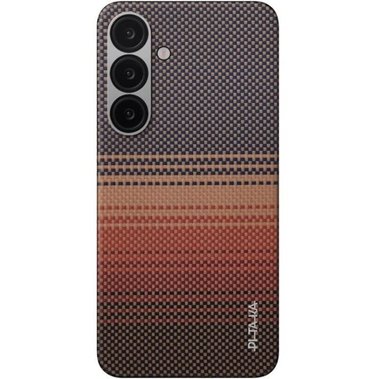 Захисний чохол Pitaka Tactile Woven Case для Samsung Galaxy S25 (S931) KS2503 - Sunset: фото 2 з 11