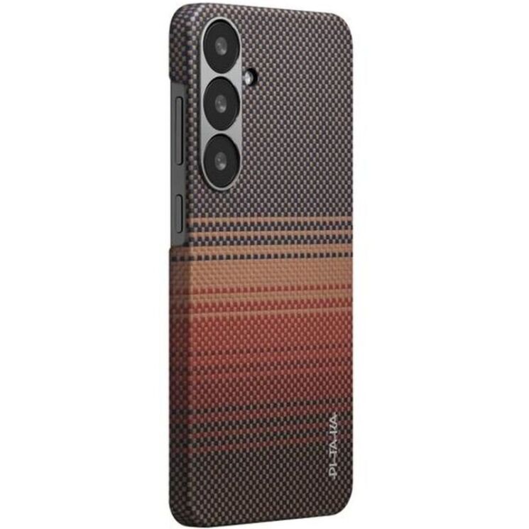 Захисний чохол Pitaka Tactile Woven Case для Samsung Galaxy S25 (S931) KS2503 - Sunset: фото 3 з 11
