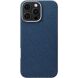 Защитный чехол Pitaka Tactile Woven Case Monogram для Apple iPhone 16 Pro (KI1603PTK) - Dark Blue (366263DB). Фото 1 из 12