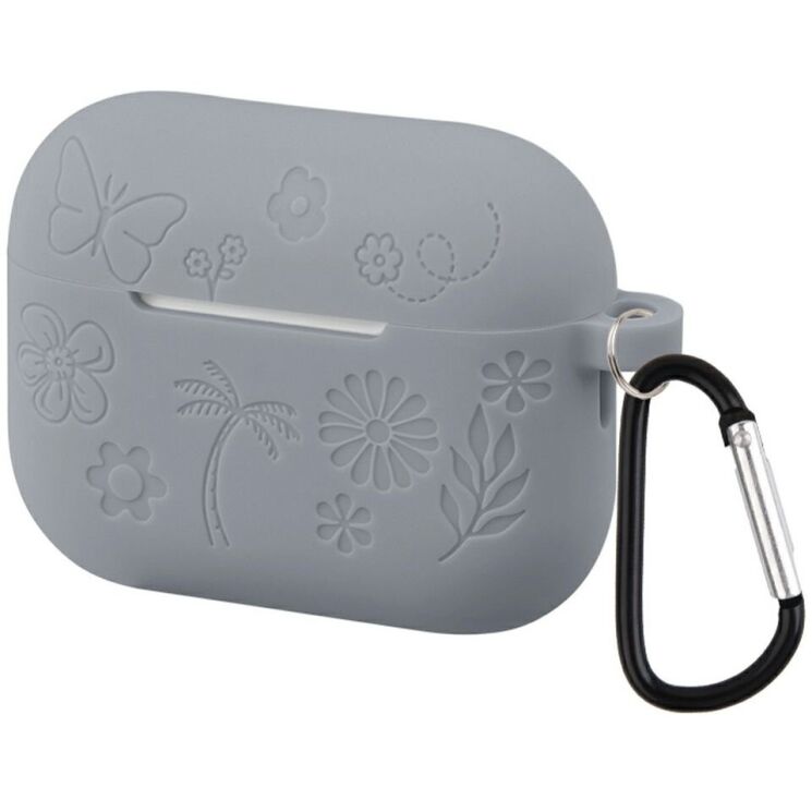Защитный чехол Reframe Butterfly Pattern для AirPods Pro 3 - Grey: фото 1 из 9
