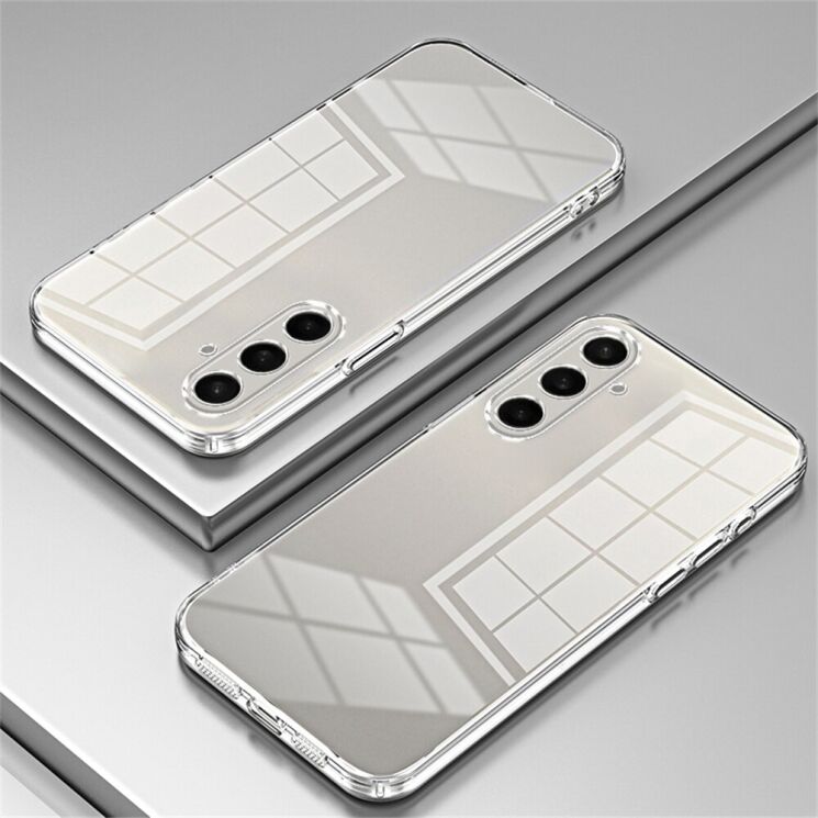 Защитный чехол Reframe Electroplating Frame для Samsung Galaxy S26 - Transparent: фото 2 из 7