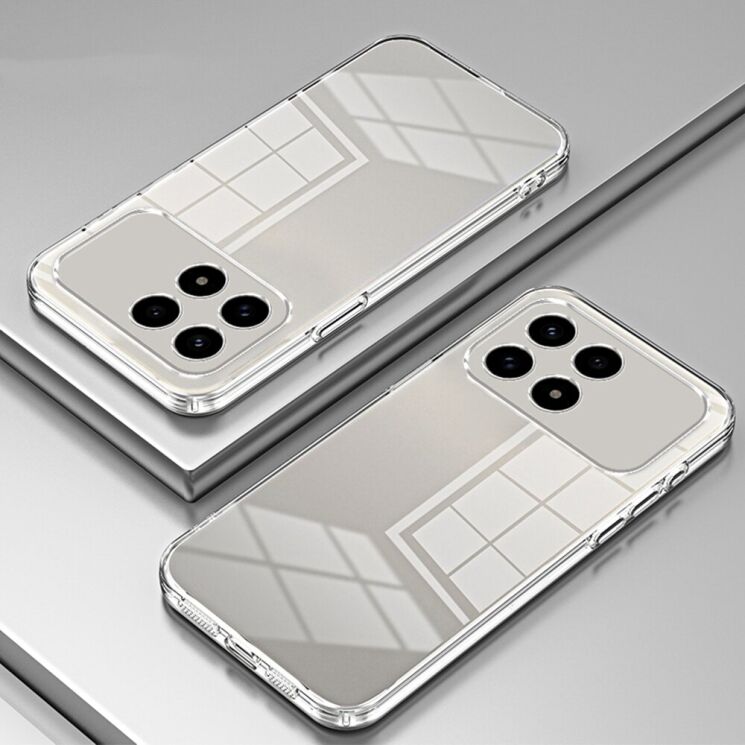 Захисний чохол Reframe Electroplating Frame для Xiaomi Poco F8 Pro - Transparent: фото 2 з 7