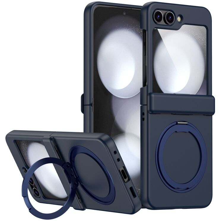 Защитный чехол Reframe Magnetic Case для Samsung Galaxy Flip 6 / Flip 7 FE - Navy Blue: фото 1 из 7