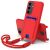 Захисний чохол Reframe Silicone Holder для Samsung Galaxy S24 (S921) - Red: фото 1 з 7