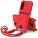 Защитный чехол Reframe Silicone Holder для Samsung Galaxy S26 FE - Red (412714R). Фото 1 из 8