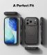 Захисний чохол Ringke Alles для iPhone 17 Pro Max (8800328810518) - Gun Metal (411126H). Фото 8 з 13