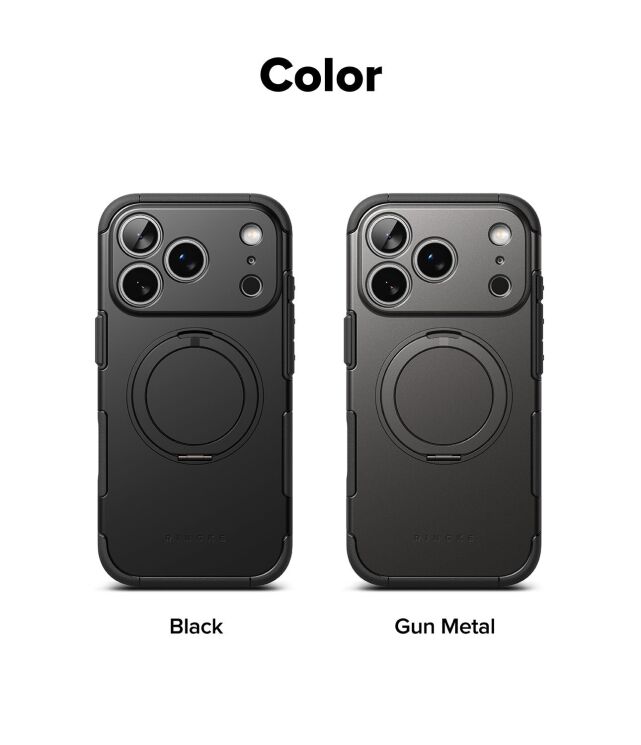 Захисний чохол Ringke Alles для iPhone 17 Pro Max (8800328810518) - Gun Metal (411126H) Захисний чохол Ringke Alles для iPhone 17 Pro Max (8800328810518) - Gun Metal: фото 11 з 13