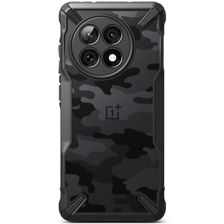 Захисний чохол Ringke Fusion X для OnePlus 13R (8800293851875) - Camo Black: фото 3 з 17