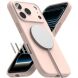 Защитный чехол Ringke Silicone Magnetic для iPhone 18 Pro (8800380463080) - Pink Sand (423776PS). Фото 5 из 20