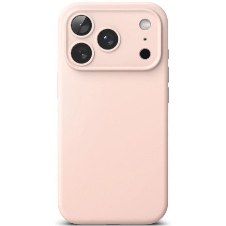Защитный чехол Ringke Silicone Magnetic для iPhone 18 Pro (8800380463080) - Pink Sand: фото 3 из 20