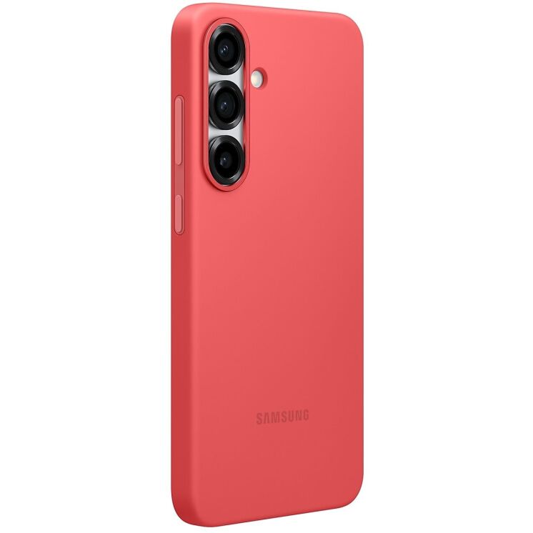 Защитный чехол Silicone Case для Samsung Galaxy S25 Plus (S936) EF-PS936CREGWW - Red: фото 2 из 3