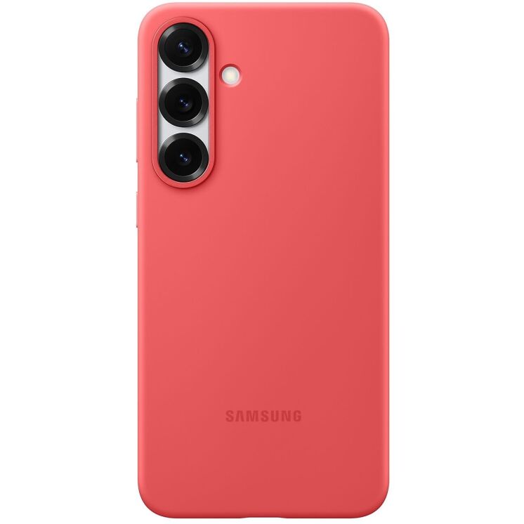 Защитный чехол Silicone Case для Samsung Galaxy S25 Plus (S936) EF-PS936CREGWW - Red: фото 1 из 3