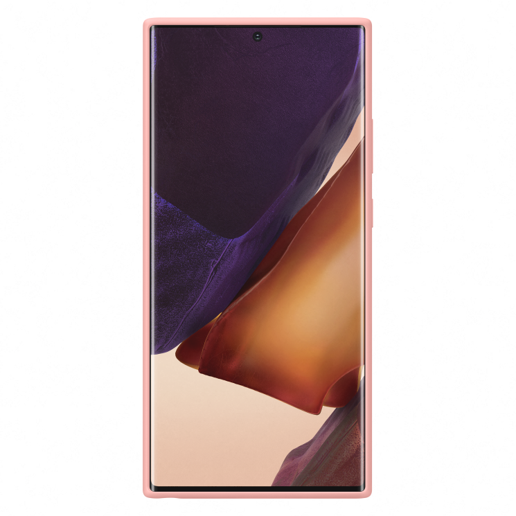 Защитный чехол Silicone Cover для Samsung Galaxy Note 20 Ultra (N985) EF-PN985TAEGRU - Copper Brown: фото 3 из 5