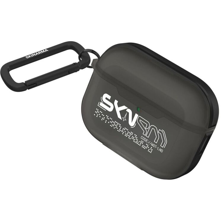 Защитный чехол SKINARMA KINZOKU для AirPods Pro 3 (SK-APP3KIN-SMOKE) - Smoke: фото 2 из 5