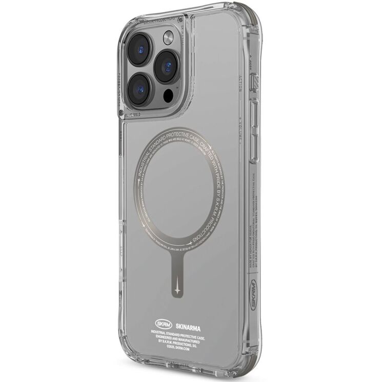 Защитный чехол SKINARMA SAIDO PRIME Mag-Charge для Apple iPhone 16 Pro Max - Titanium: фото 2 из 12