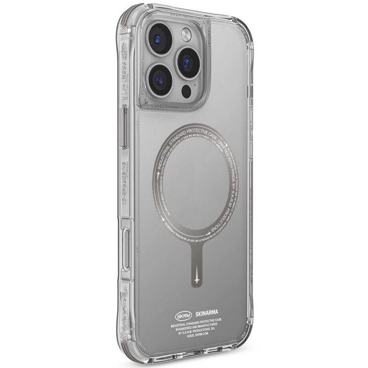 Защитный чехол SKINARMA SAIDO PRIME Mag-Charge для Apple iPhone 16 Pro Max - Titanium: фото 3 из 12