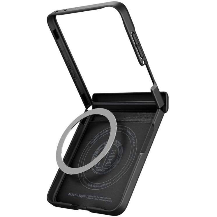 Защитный чехол Spigen Air Fit Pro (MagFit) для Samsung Galaxy Flip 8 (ACS11511) - Black (423557B) Защитный чехол Spigen Air Fit Pro (MagFit) для Samsung Galaxy Flip 8 (ACS11511) - Black: фото 3 из 12
