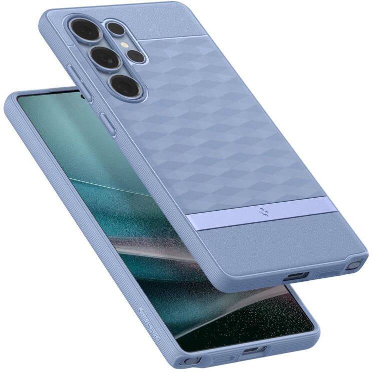Защитный чехол Spigen (SGP) Caseology Parallax (MagFit) by Spigen для Samsung Galaxy S25 Ultra (S938) ACS09052 - Purple Ish: фото 4 из 16