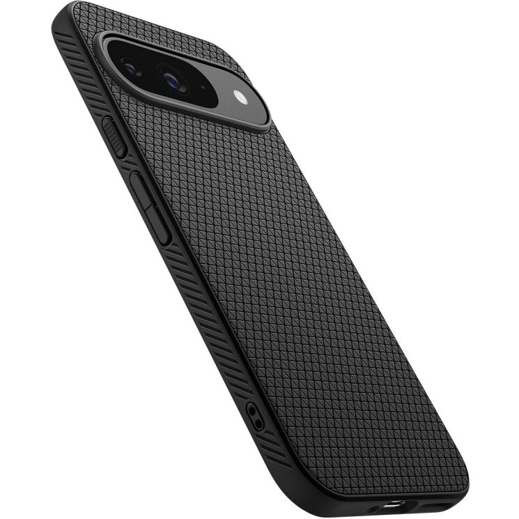 Защитный чехол Spigen (SGP) Liquid Air для Google Pixel 9 / 9 Pro - Matte Black: фото 3 из 17