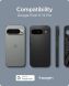 Защитный чехол Spigen (SGP) Liquid Air для Google Pixel 9 / 9 Pro - Matte Black (360050B). Фото 12 из 17