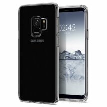 Защитный чехол Spigen (SGP) Liquid Crystal для Samsung Galaxy S9 (G960) - Transparent: фото 1 из 12