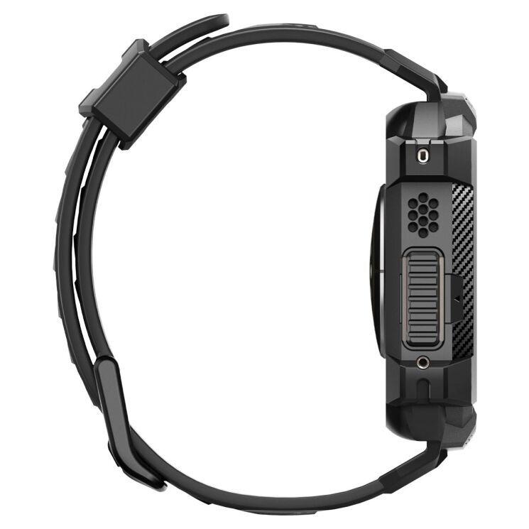 Защитный чехол Spigen (SGP) Rugged Armor Pro (FW) для Apple Watch Ultra / Ultra 2 (49mm) - Black: фото 12 из 20