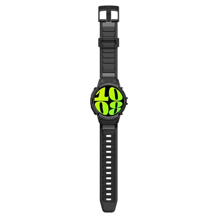 Захисний чохол Spigen (SGP) Rugged Armor Pro (FW) для Samsung Galaxy Watch 6 (44mm) - Black: фото 15 з 22