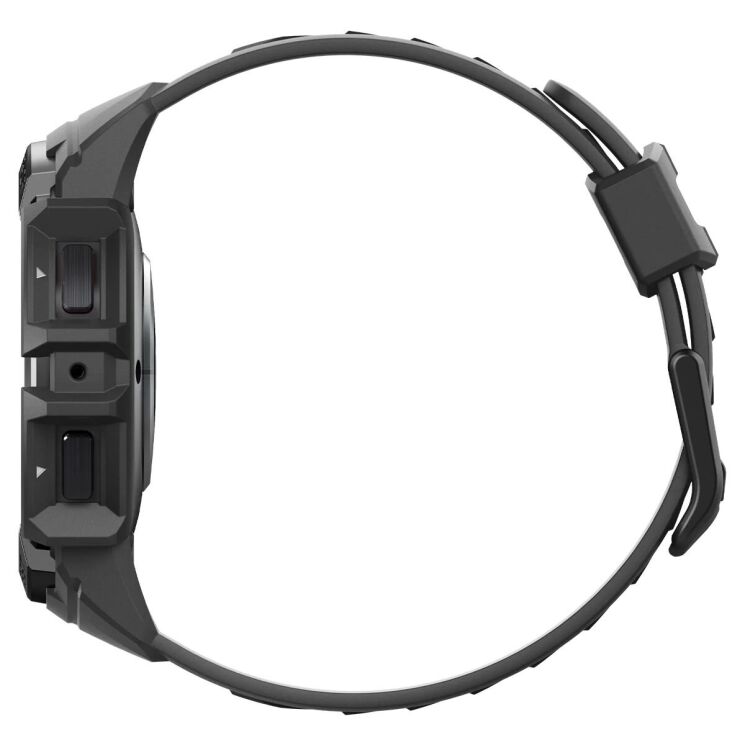 Захисний чохол Spigen (SGP) Rugged Armor Pro (FW) для Samsung Galaxy Watch 6 (44mm) - Black: фото 11 з 22