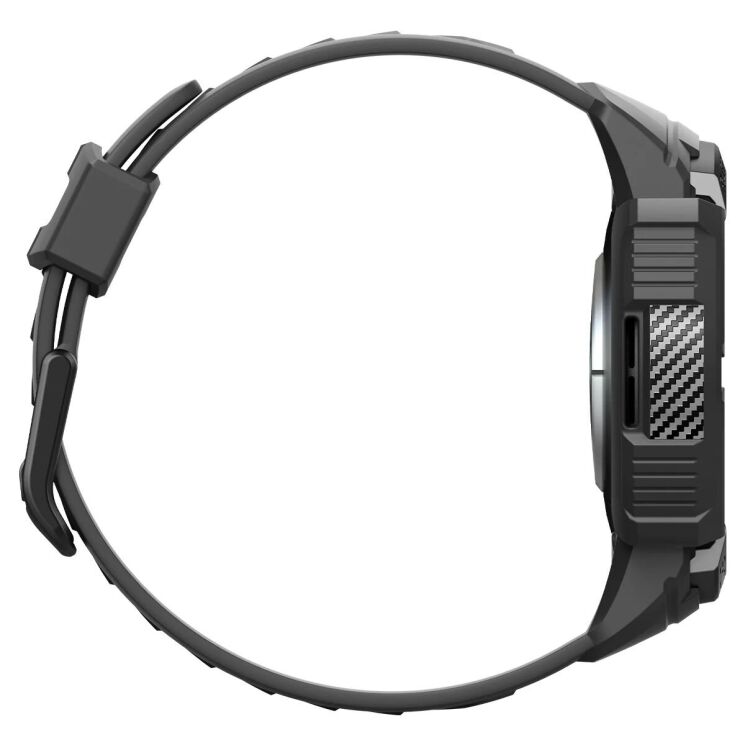 Захисний чохол Spigen (SGP) Rugged Armor Pro (FW) для Samsung Galaxy Watch 6 (44mm) - Black: фото 14 з 22