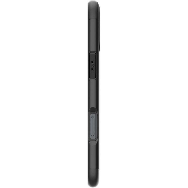 Защитный чехол Spigen (SGP) Slim Armor (MagFit) для Apple iPhone 16 - Black: фото 10 из 17