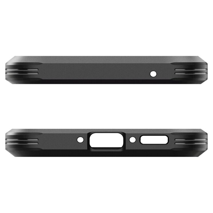 Защитный чехол Spigen (SGP) Tough Armor для Samsung Galaxy A34 (A346) - Black: фото 11 из 17