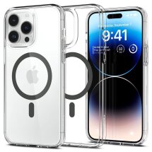 Защитный чехол Spigen (SGP) Ultra Hybrid (MagFit) для Apple iPhone 14 Pro - Graphite: фото 1 из 15