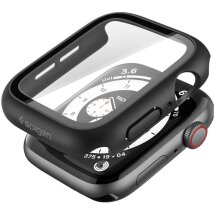 Захисний чохол Spigen Thin Fit (FW) для Apple Watch 44 mm / SE 44 mm (ACS11592) - Black: фото 1 з 9