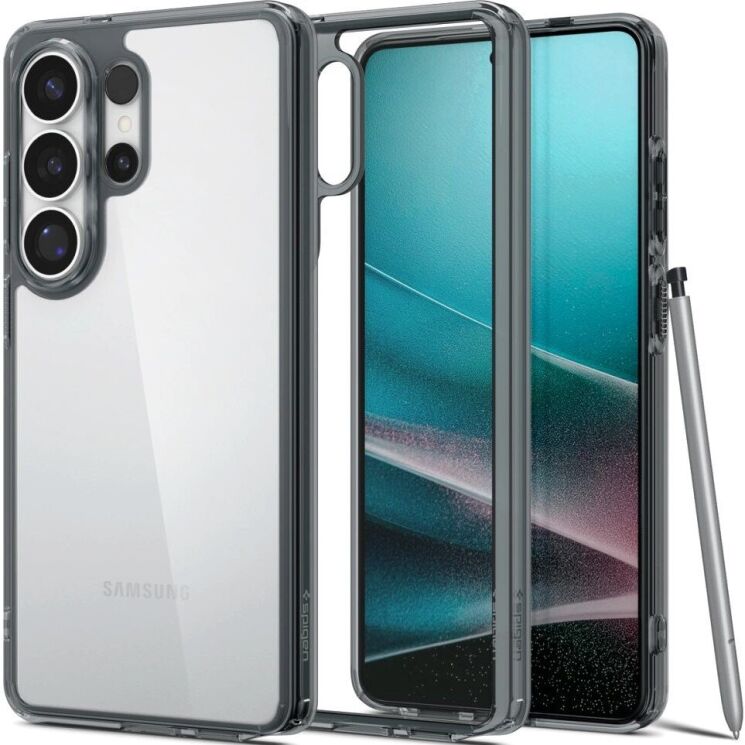 Захисний чохол Spigen Ultra Hybrid для Samsung Galaxy S26 Ultra (S948) ACS10678 - Space Crystal: фото 1 з 11