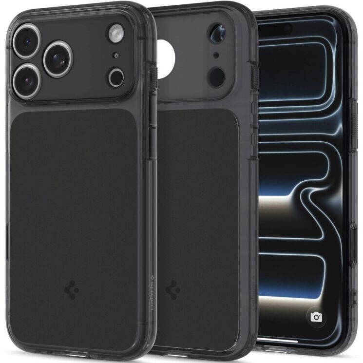 Захисний чохол Spigen Ultra Hybrid T MagFit для iPhone 18 Pro (ACS12171) - Matte Black (440107MB) Захисний чохол Spigen Ultra Hybrid T MagFit для iPhone 18 Pro (ACS12171) - Matte Black: фото 1 з 14