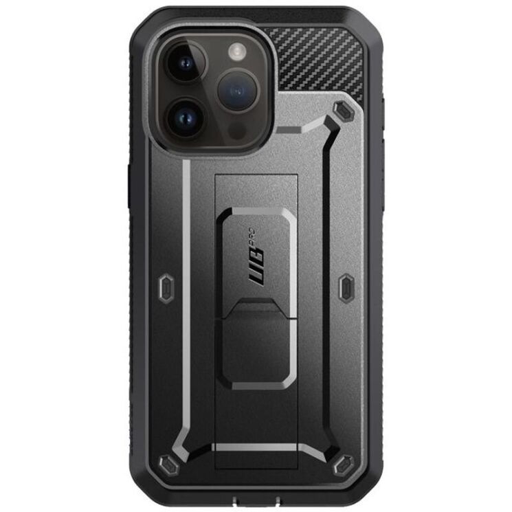 Защитный чехол Supcase Unicorn Beetle Pro Rugged Case для Apple iPhone 15 Pro Max - Black: фото 3 из 10