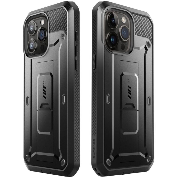 Защитный чехол Supcase Unicorn Beetle Pro Rugged Case для Apple iPhone 15 Pro Max - Black: фото 2 из 10