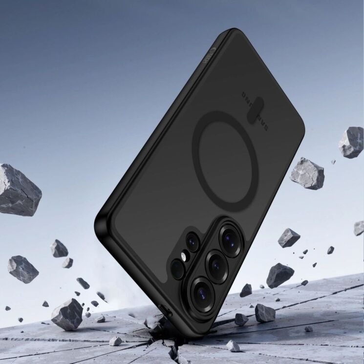 Защитный чехол Tech-Protect BasicMag MagSafe для Samsung Galaxy S26 Ultra (S948) - Matte Black: фото 6 из 6