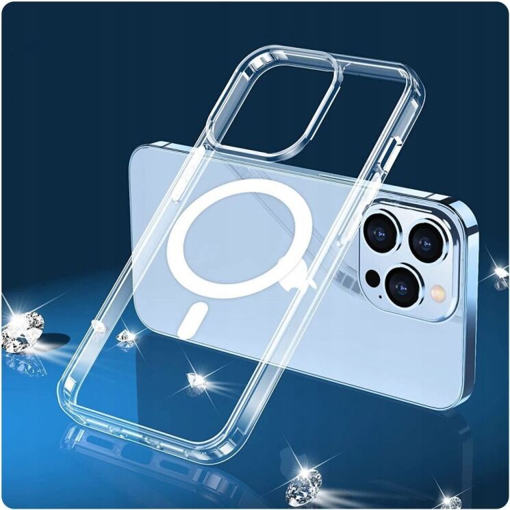 Защитный чехол Tech-Protect FlexAir Hybrid MagSafe для Samsung Galaxy S23 (S911) - Clear: фото 2 из 4