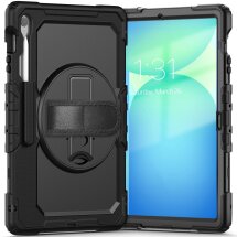 Захисний чохол Tech-Protect Solid 360 для Samsung Galaxy Tab S10 FE Plus - Black: фото 1 з 8