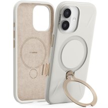 Захисний чохол TORRAS Ostand Q3 Silicone (with MagSafe) для iPhone 17 - White: фото 1 з 8