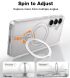 Защитный чехол TORRAS Ostand Spin MagSafe для Samsung Galaxy S25 (S931) - Transparent (375352T). Фото 3 из 9