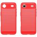 Захисний чохол UniCase Carbon для Apple iPhone 17 Air - Red (387121R). Фото 2 з 11