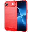 Захисний чохол UniCase Carbon для Apple iPhone 17 Air - Red (387121R)