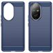 Захисний чохол UniCase Carbon для Honor 200 Pro - Blue (362107L). Фото 2 з 8